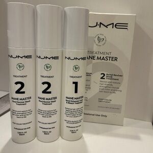 NuMe Mane Master Hair Treatment Set - Cream and Black